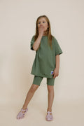 T-SHIRT SEMPLICE OVERSIZE IN COTONE ORGANICO