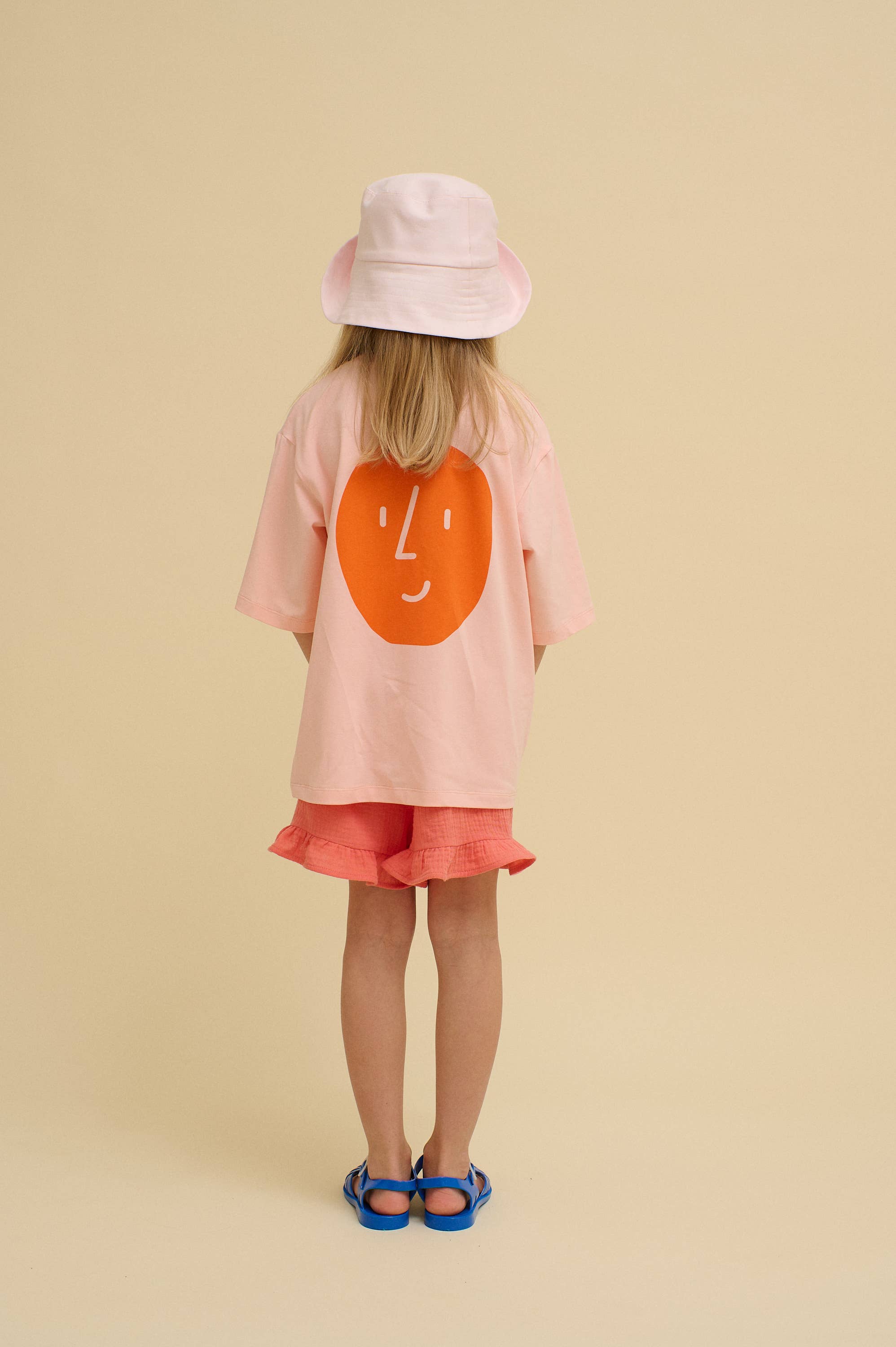 T-SHIRT OVERSIZE UNISEX IN COTONE BIOLOGICO CON STAMPA SUL RETRO