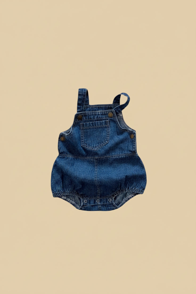 SALOPETTE JEANS CON BRETELLE